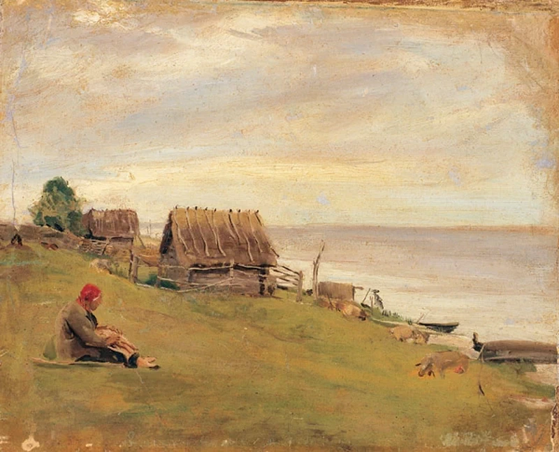 Spiaggia estone - Art Museum of Estonia's painting collection, Tallinn